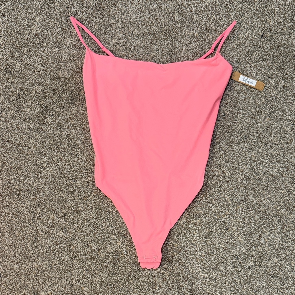 SKIMS neon bodysuit